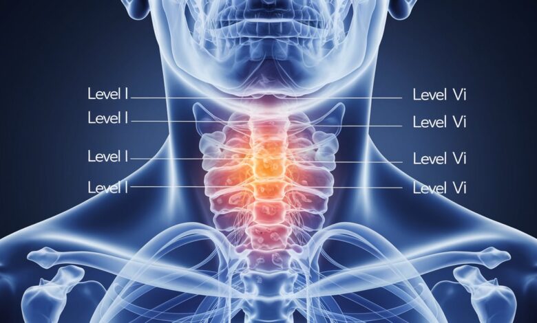 7 Levels of Lymph Nodes in Neck